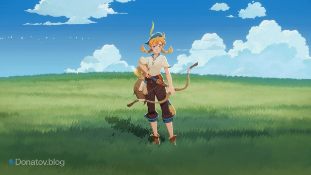 Мерилия из игры AFK Journey