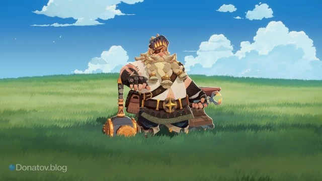 Персонаж Хьюгин в AFK Journey