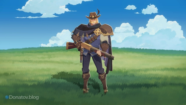 Персонаж Уокер в игре AFK Journey