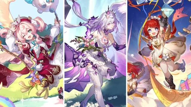 Состав баннера первой половины 3.7: Кастория, Гиацина, Трибби