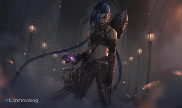 Джинкс из Arcane в «Лиге Легенд»