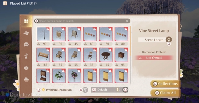 Problem Decoration в Infinity Nikki