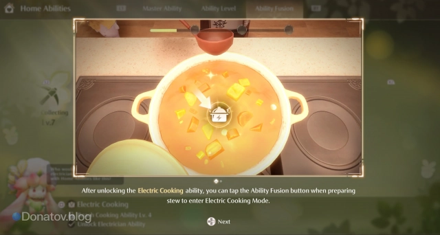 Electric Cooking в Infinity Nikki