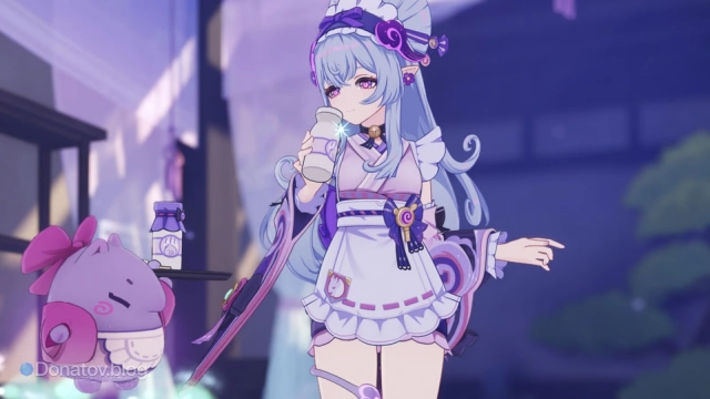 Анимация ожидания Мидзуки