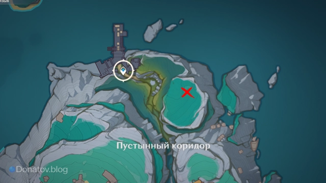 Местонахождение кристалла 164 на карте