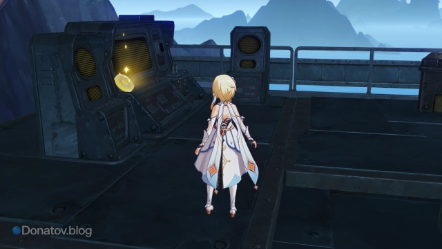 Лучистый кристалл 166 на приборной панели