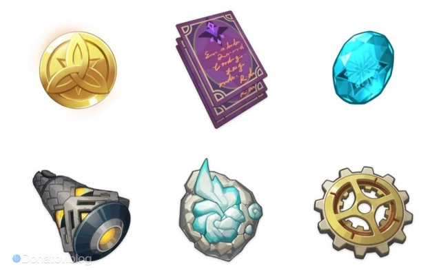 Все необходимые материалы для возвышение и прокачки Эскофье