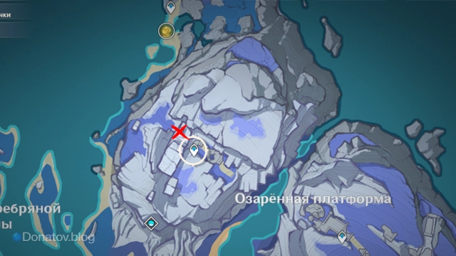 Местонахождение кристалла 163 на карте