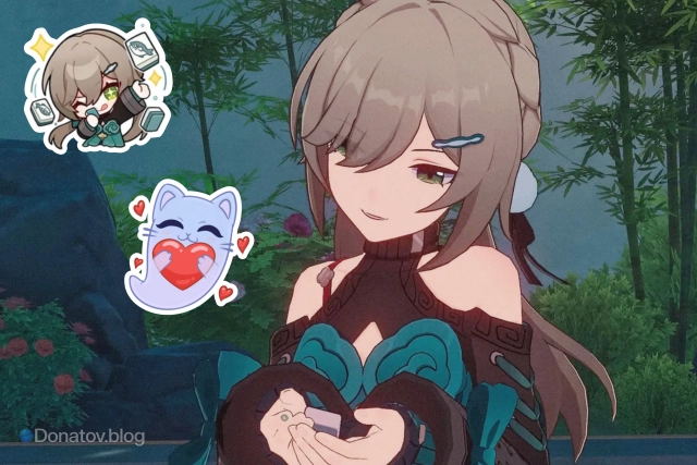 Персонаж Цинцюэ из «Хонкая»