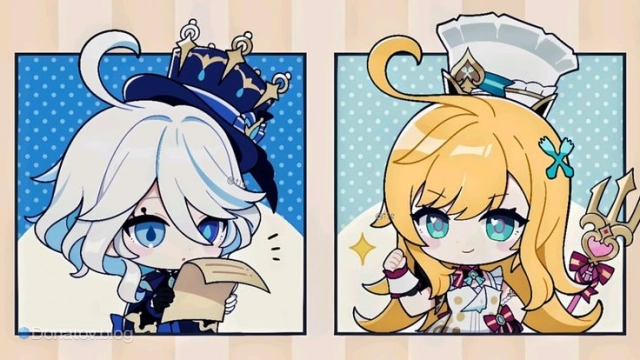 Фрейм из официального комикса с Эскофье и Фуриной