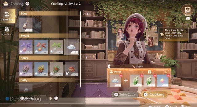 Cooking Ability в Infinity Nikki