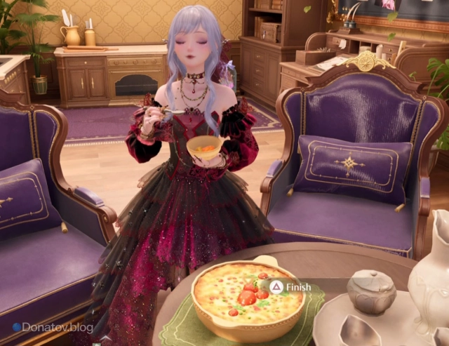 Конец трапезы в Infinity Nikki