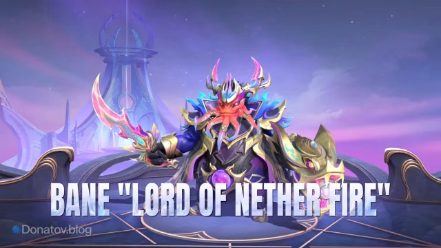 Окраска на Бейна «Лорд адского пламени» в Mobile Legends: Bang Bang