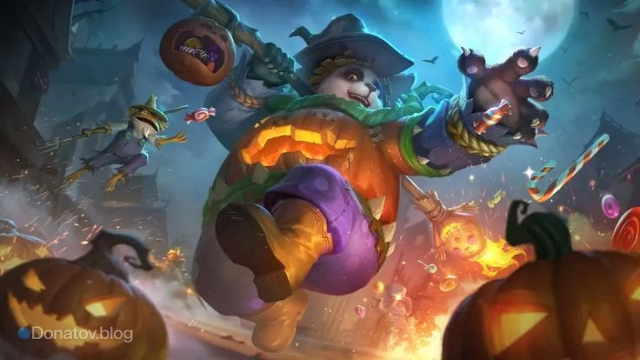 Акай «Тыквенный боец» в Mobile Legends: Bang Bang