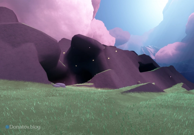 Отверстия — проходы к основанию горы