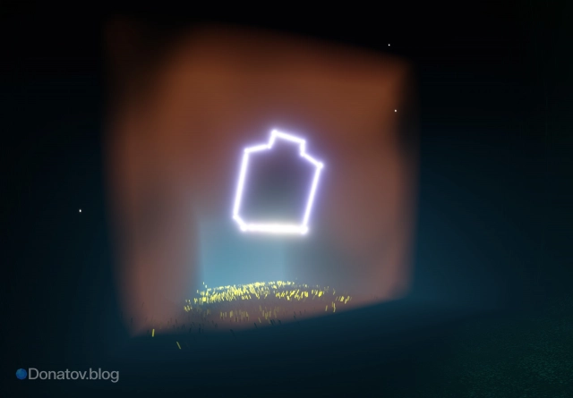 Барьер духов, ведущий к локации Орео