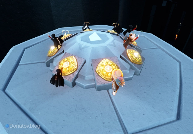 Лифт на восемь игроков в Sky: Children of the Light