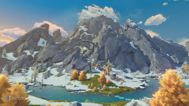 Драконий Хребет в Genshin Impact