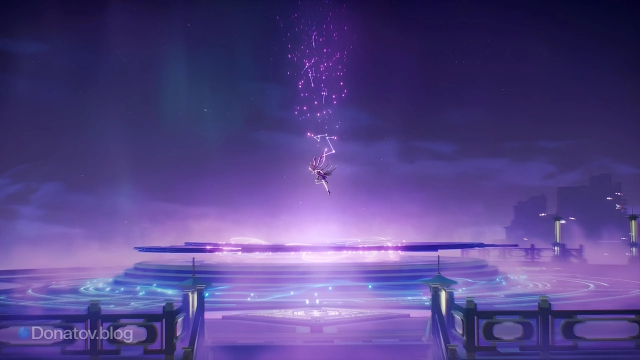 Фу Сюань в падении