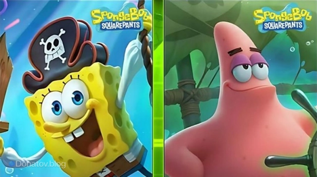 Скины коллаборации MLBB х SpongeBob