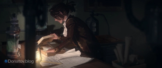 Официальная иллюстрация персонажа «Prisoner» в Identity V