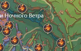 Собранный Пирокул на официальной интерактивной карте