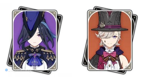 Персонажи, показывающие диковинки Фонтейна