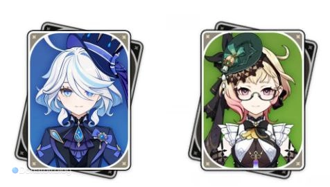 Фурина и Эмилия из Genshin Impact