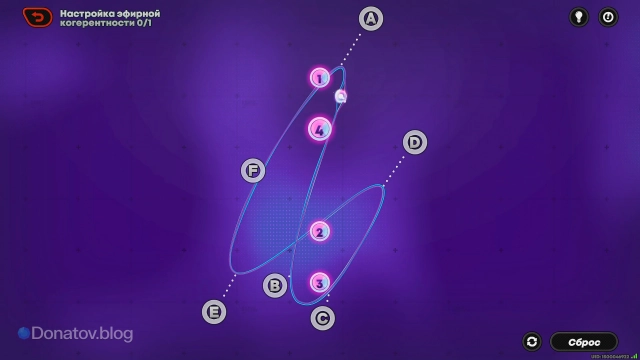 Выполнение настройки эфирной когерентности в Изжитых холмах