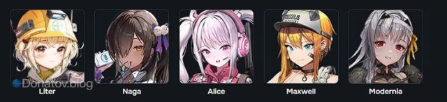 Сетап под Alice в Goddess of Victory: Nikke