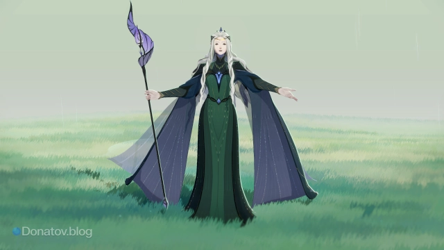 Персонаж Велара из игры AFK Journey