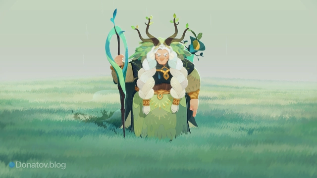 Бабуля Дахни из игры AFK Journey