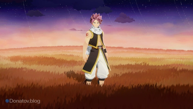 Коллаборационный персонаж из аниме Fairy Tail