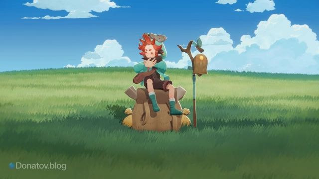 Герой Рован из игры AFK Journey