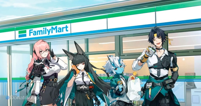 Коллаборация ZZZ и FamilyMart