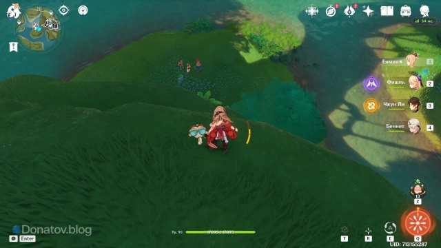 Расположение испытания «Крутые повороты»