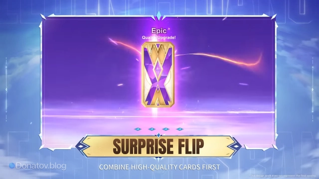 Эпическая Surprise flip карточка в Mobile Legends: Bang Bang