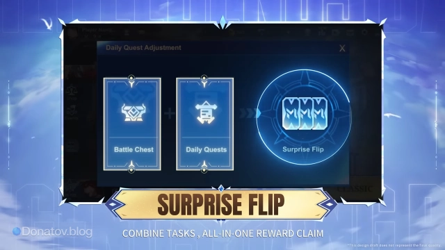 Вкладка ежедневных заданий в Mobile Legends: Bang Bang