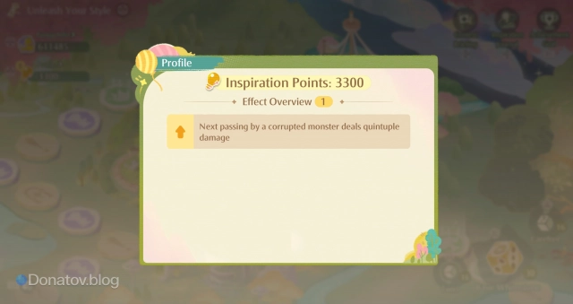 Inspiration Points в Infinity Nikki