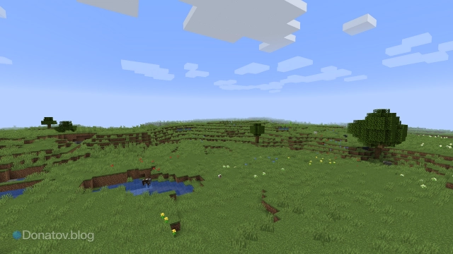Равнина в Minecraft