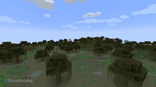 Болото в Minecraft