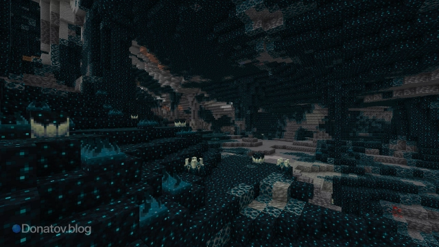 Тёмные глубины в Minecraft