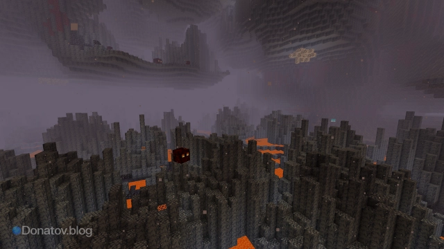 Базальтовые дельты в Minecraft