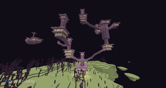 Возвышенности Края в Minecraft