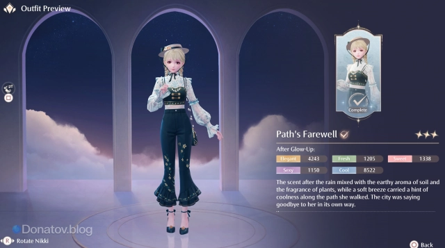 Path’s Farewell в Infinity Nikki