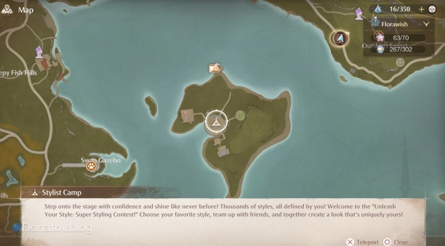 Stylist Camp в Infinity Nikki