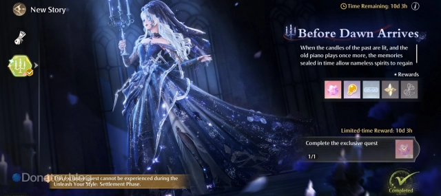 Before Dawn Arrives в Infinity Nikki