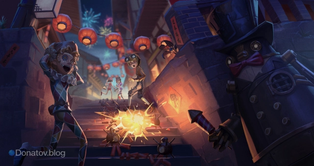 Официальная иллюстрация персонажей Identity V