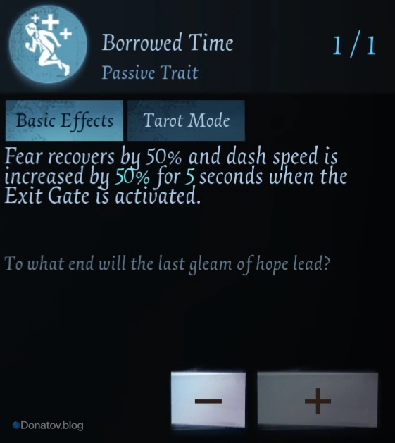 Borrowed Time в Identity V