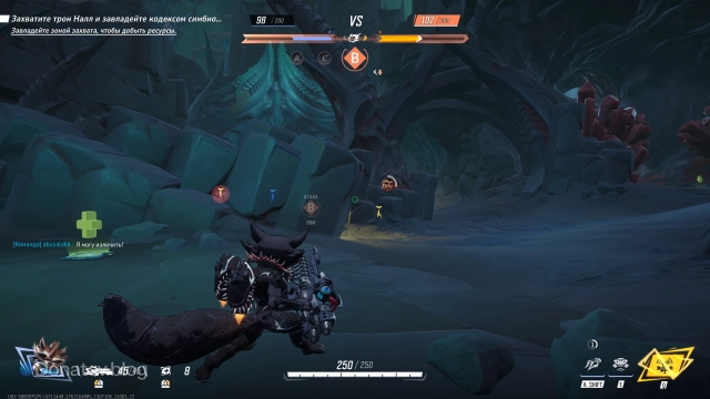 Индикаторы сверху показывают борьбу за третью точку